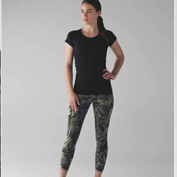 Lululemon Tight Stuff Tight
Pop Cut Fatigue Green Black - Picture 1 of 8